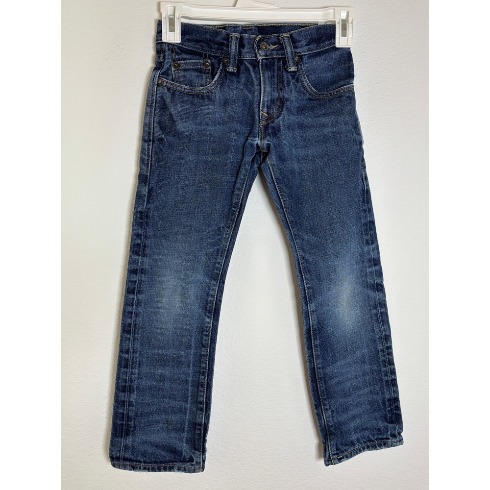 Levis‎ 511 Slim Fit Boys Jeans Dark Wash Denim Size 24x22 7 8 Blue 511TM